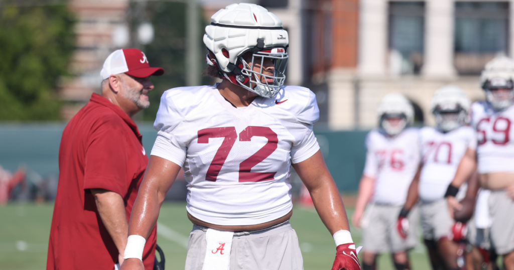 Alabama OL Parker Brailsford