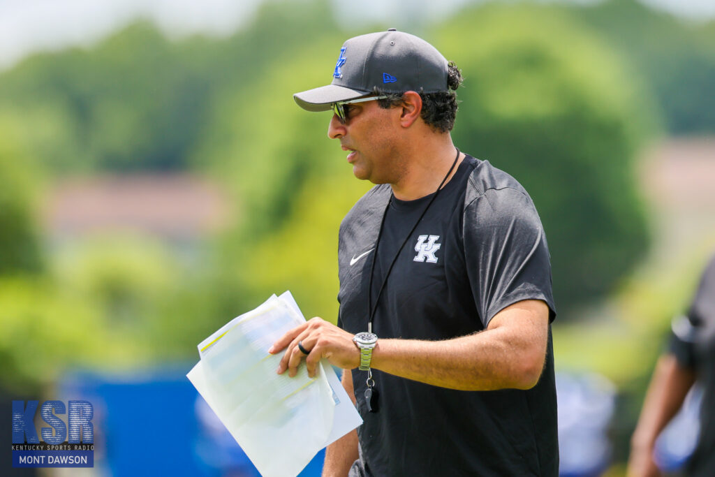 Kentucky offensive coordinator Bush Hamdan - Mont Dawson, Kentucky Sports Radio