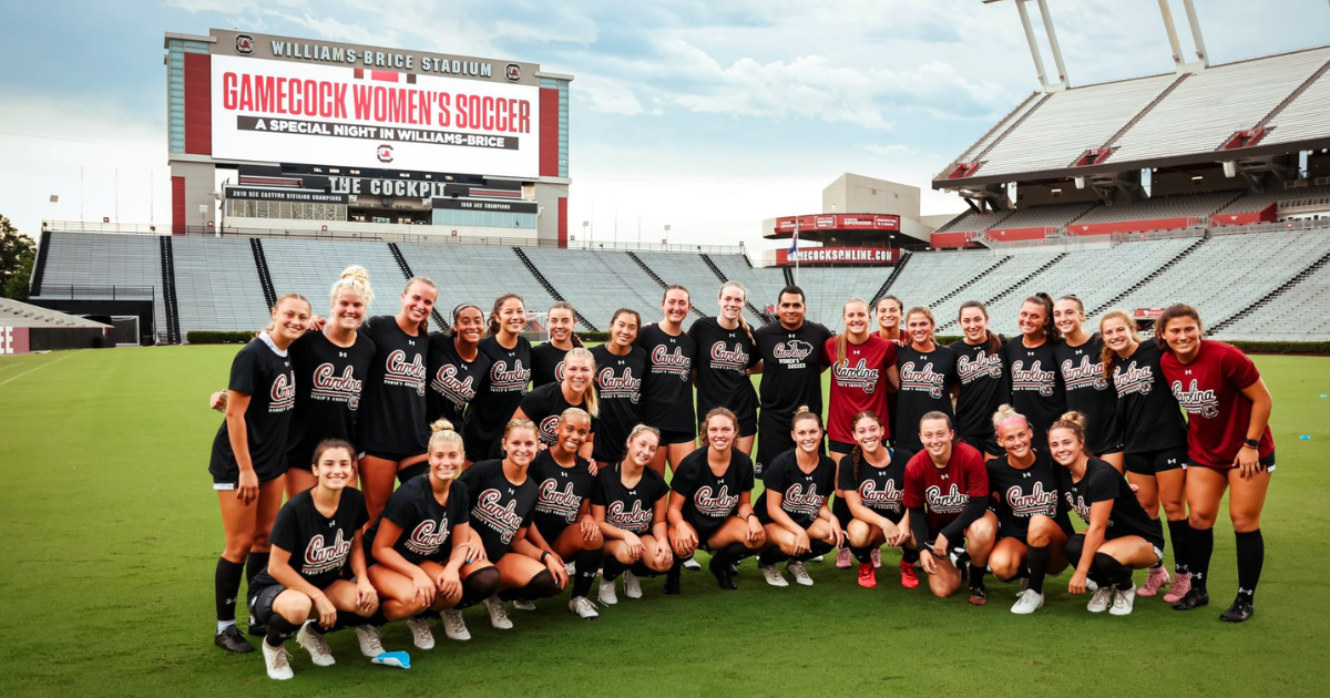'Surreal experience': Gamecock women's soccer team takes in historic ...