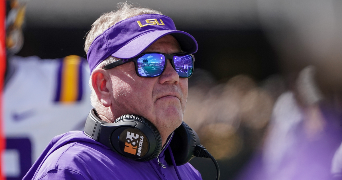 Brian Kelly reveals ‘flaw’ in LSU roster that limits work