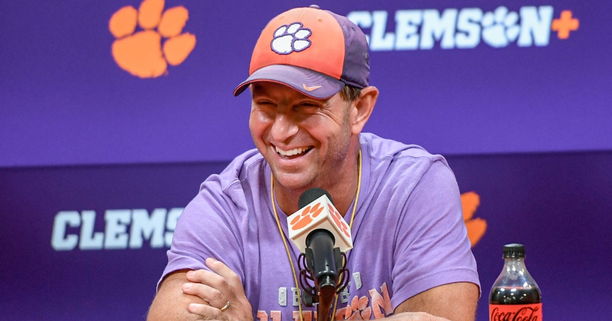 Dabo Swinney using Olympics to help motivate Clemson players - On3
