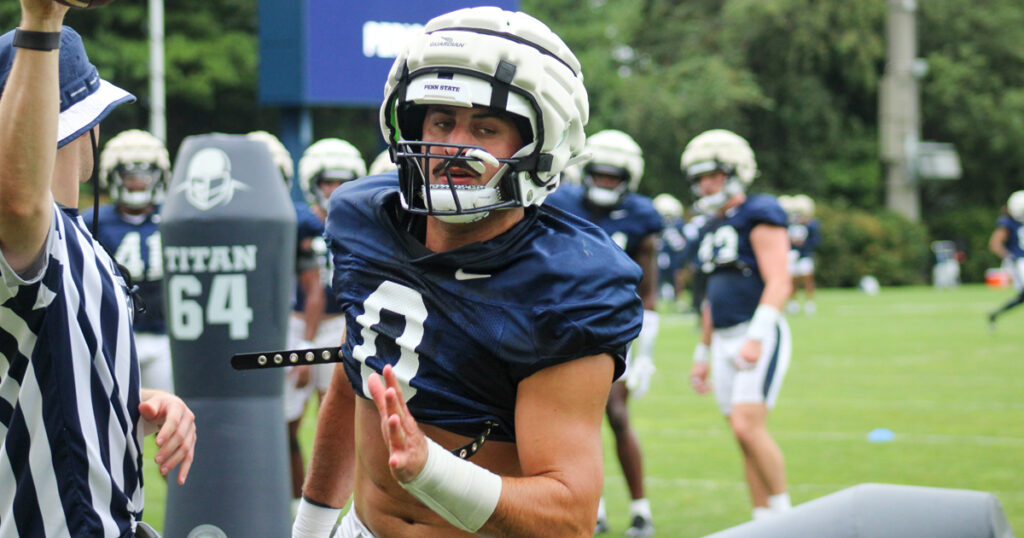 Lions linebacker Dominic DeLuca. (Pickel/BWI)