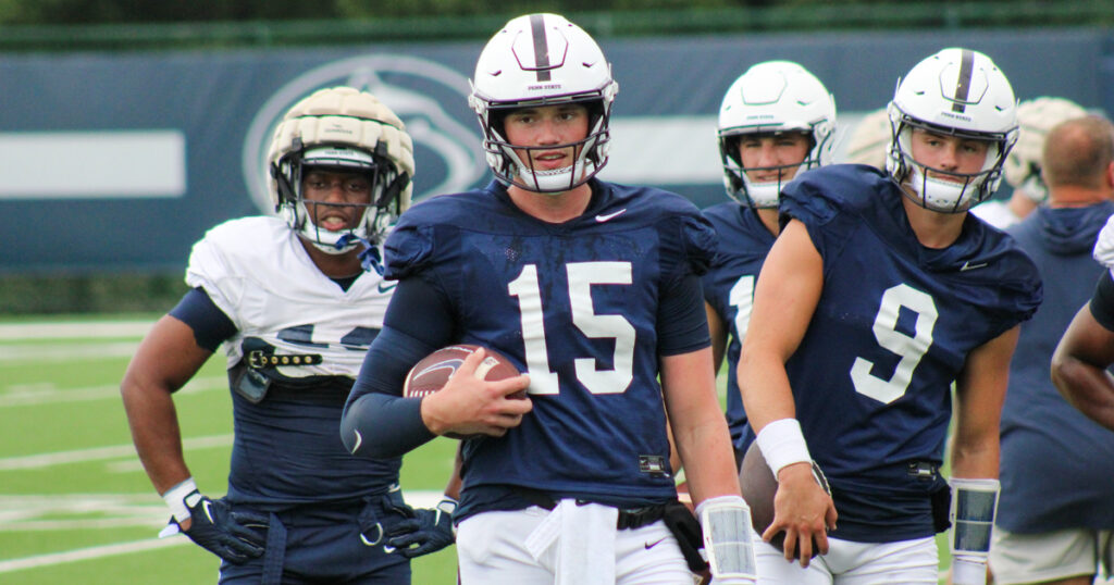 Nittany Lions quarterback Drew Allar. (Pickel/BWI)