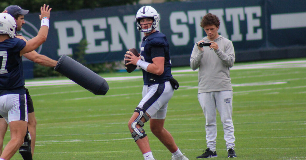 Penn State quarterback Drew Allar. (Pickel/BWI)