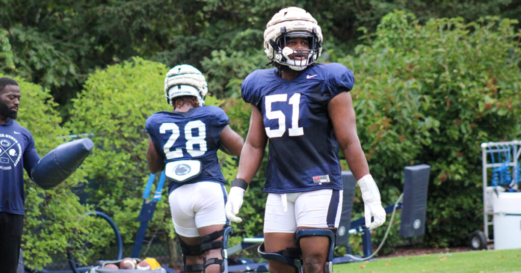 Nittany Lions defensive tackle Hakeem Beamon. (Pickel/BWI)