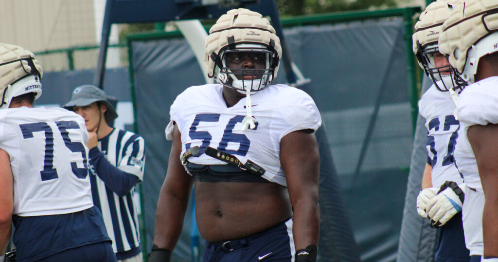 Penn State offensive lineman JB Nelson. (Pickel/BWI)