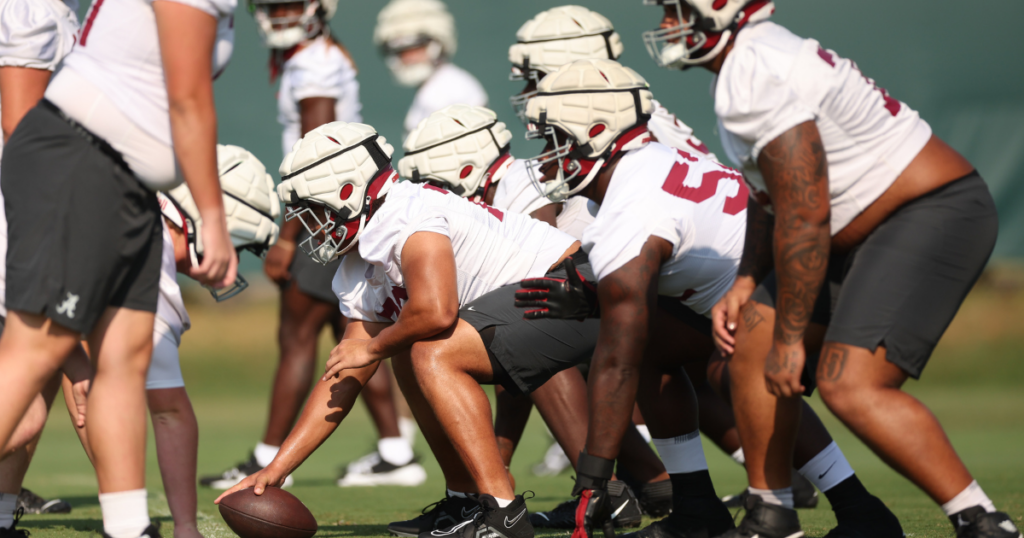 Alabama offensive line