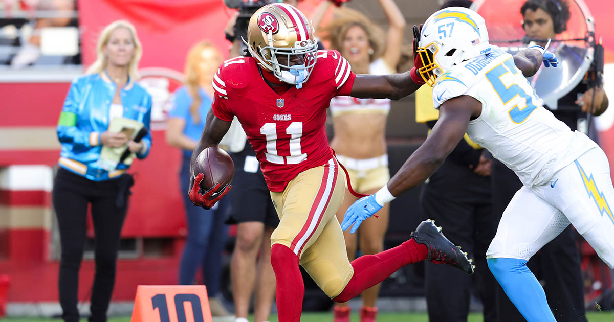 Brandon Aiyuk 'Niners be in the media everyday' amid contract talks