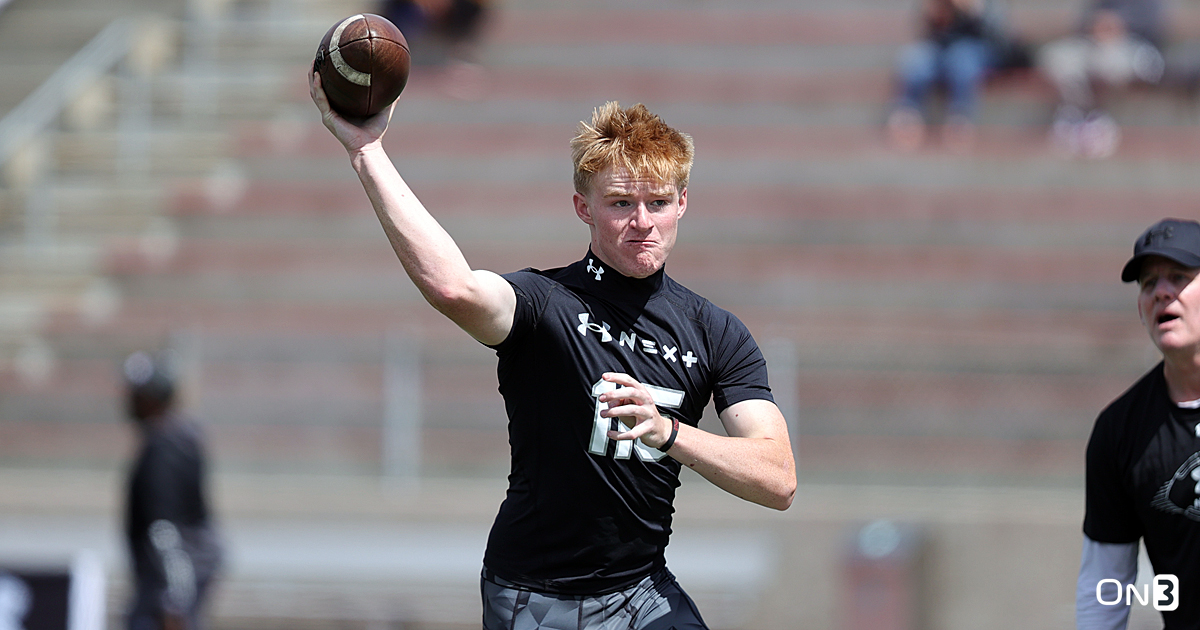 Top college football programs nationwide are pursuing 2027 QB Brady Edmunds