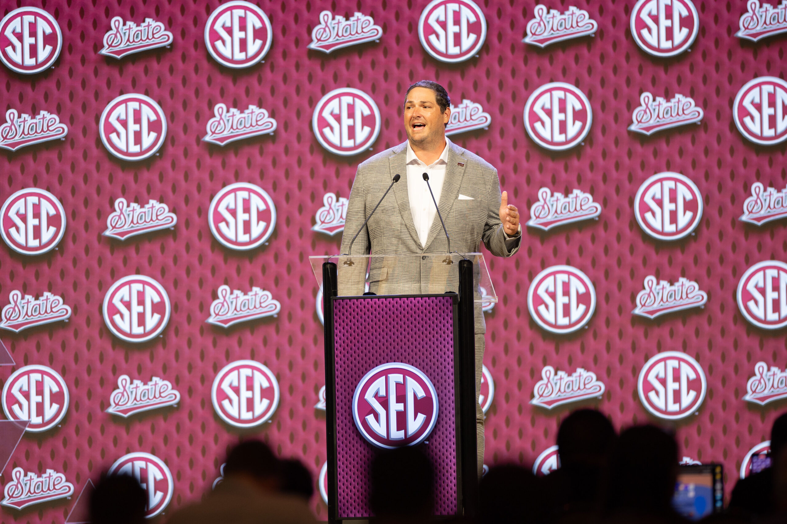 Head coach Jeff Lebby recaps Mississippi State’s first training camp scrimmage