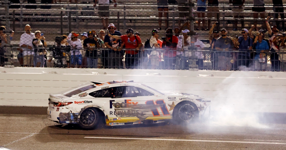 Chris Gabehart Reveals Denny Hamlin’s Car Hit Richmond Wall At Higher ...