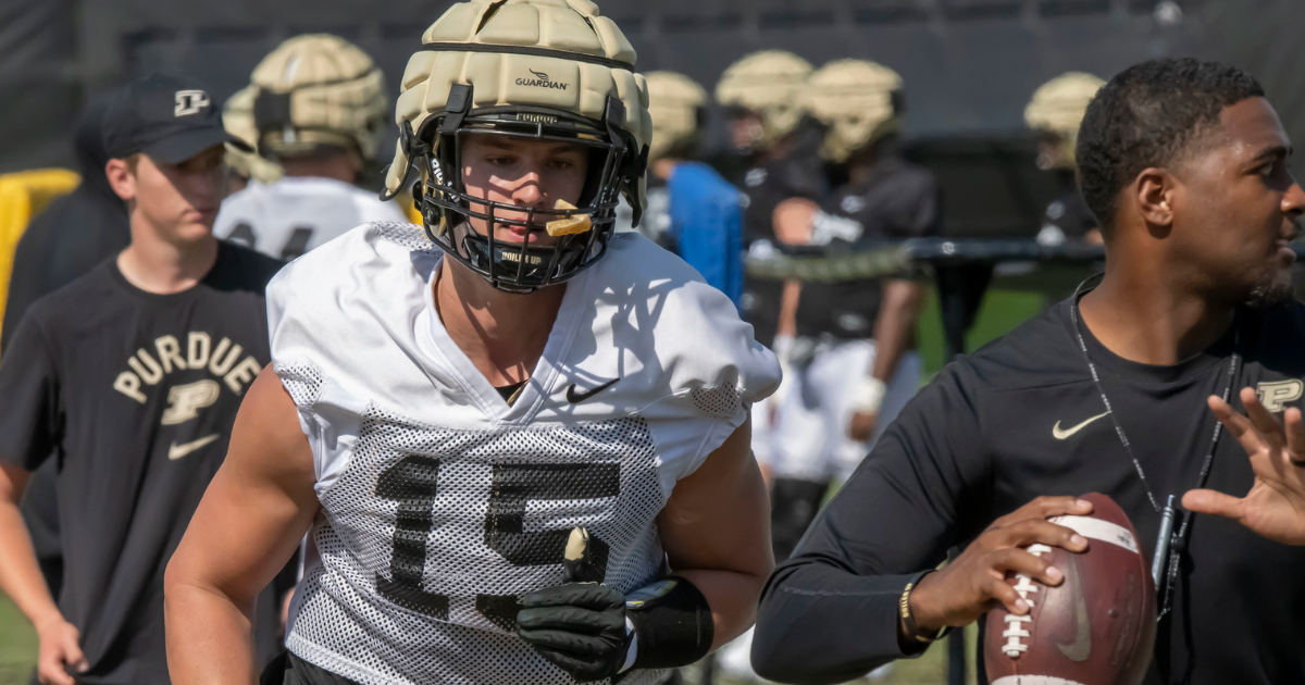 Photo gallery: Purdue training camp practice No. 10