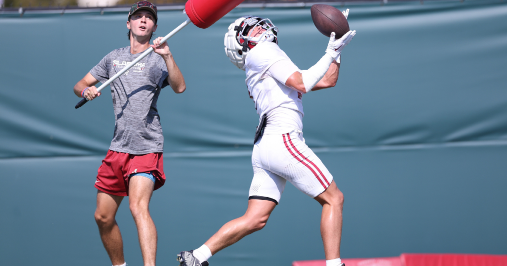 Alabama WR Cole Adams