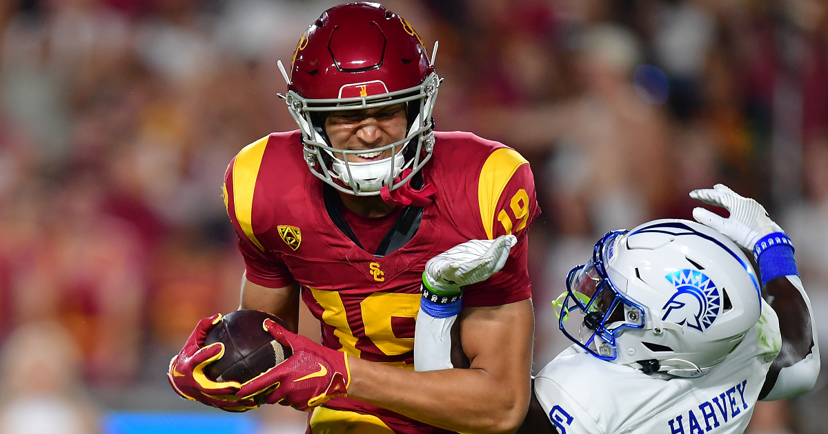 Duce Robinson: USC’s receiver room is “absolutely full”