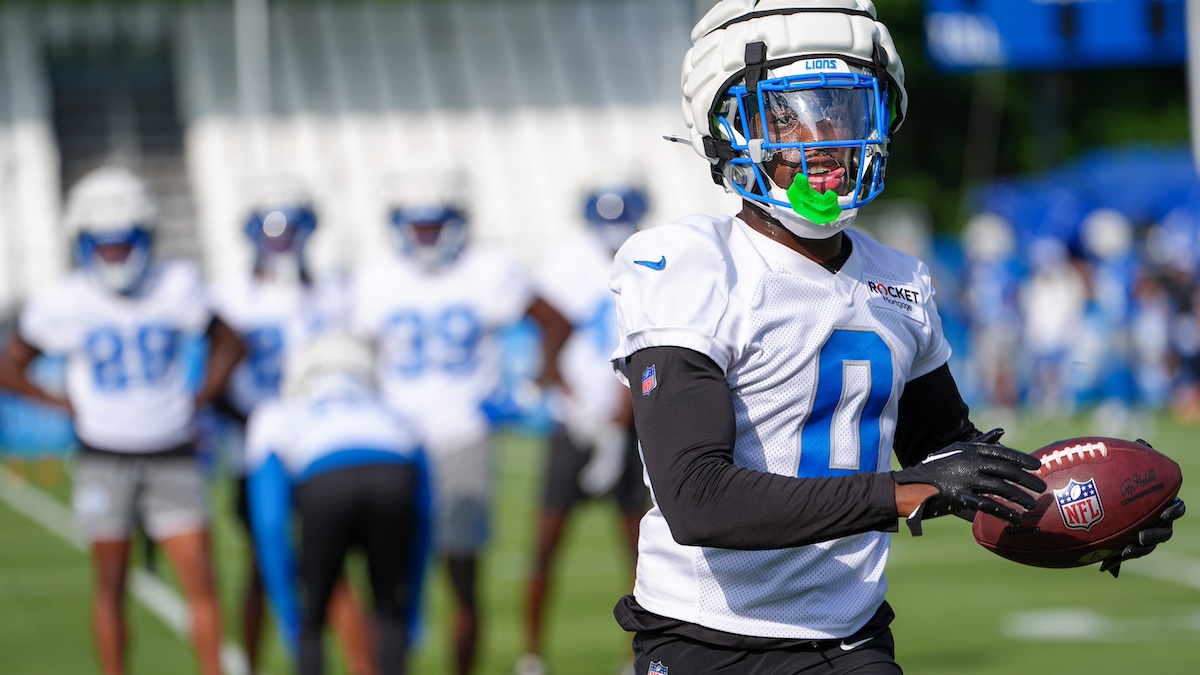 Lions rookie CB Terrion Arnold expected to be available by Week 1 after training camp pec injury