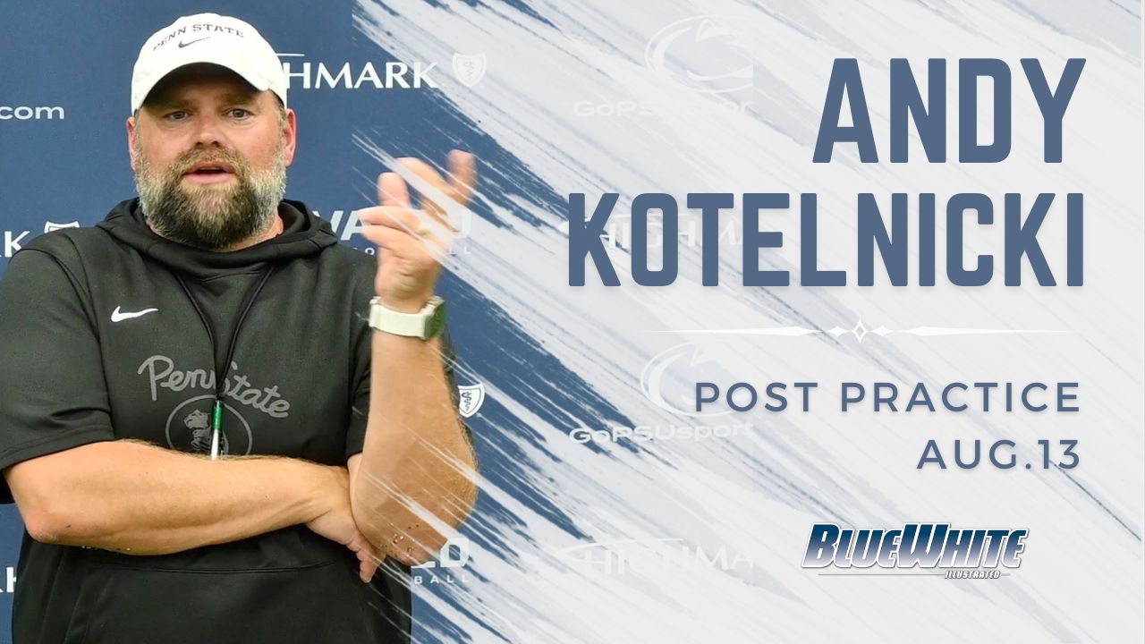 Watch: Penn State offensive coordiantor Andy Kotelnicki updates fans on the state of the offense