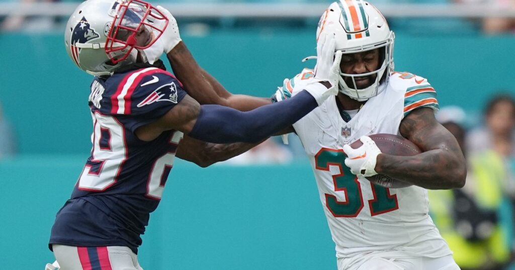 raheem mostert dolphins nfl top running back