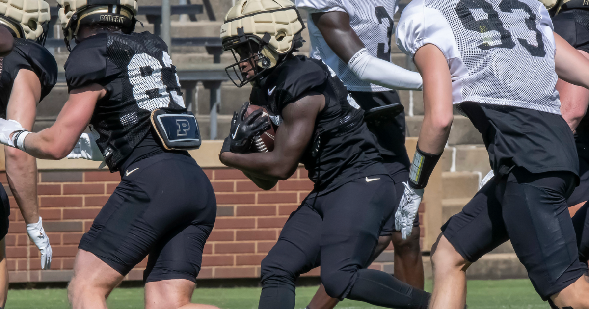 Deep Dive: Purdue training camp practice No. 12