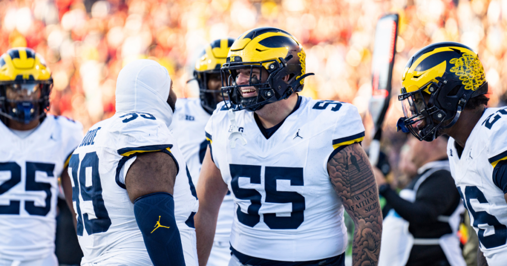 Michigan Wolverines football defensive tackle Mason Graham had 3 sacks in 2023. (Photo by Dominick Sokotoff / TheWolverine.com)