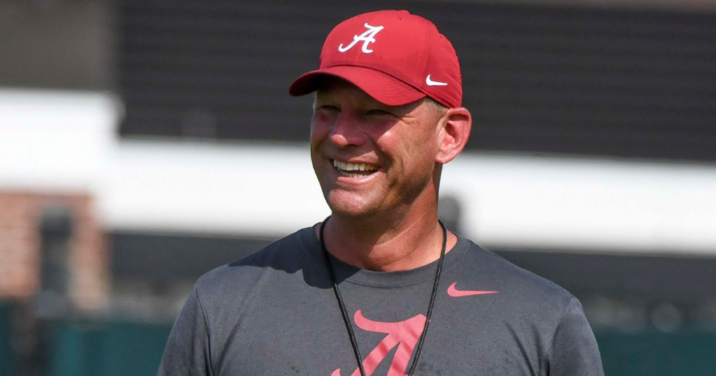 Alabama coach Kalen DeBoer