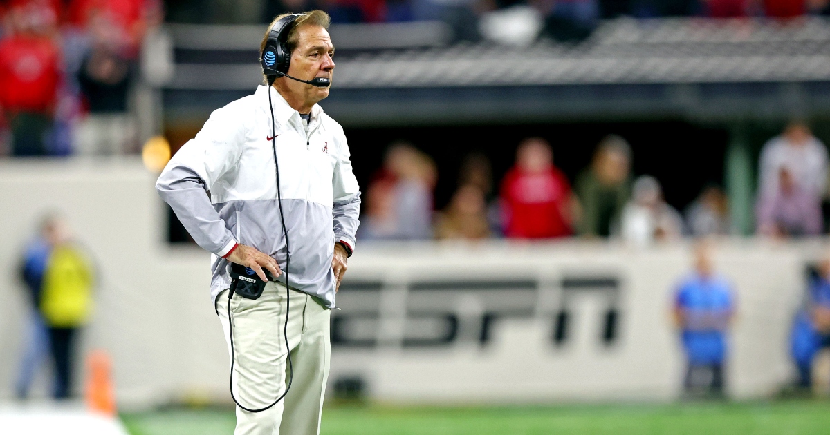 Nick Saban explains why last season at Alabama was “really a tough year for me.”