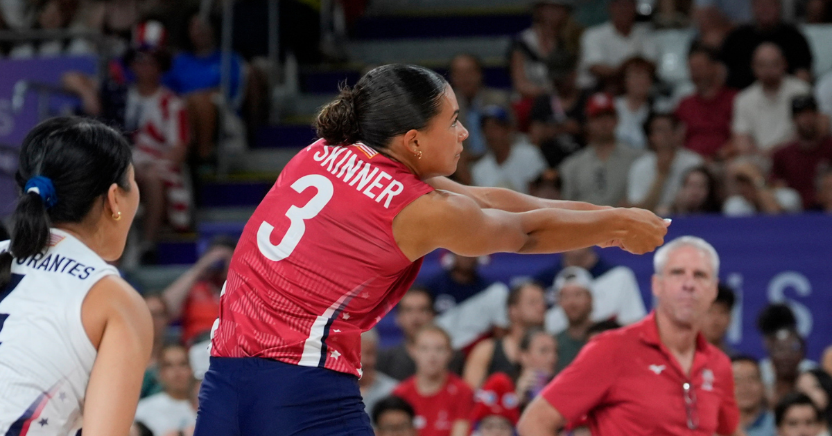 Avery Skinner shows love to Kentucky Volleyball after Olympic silver