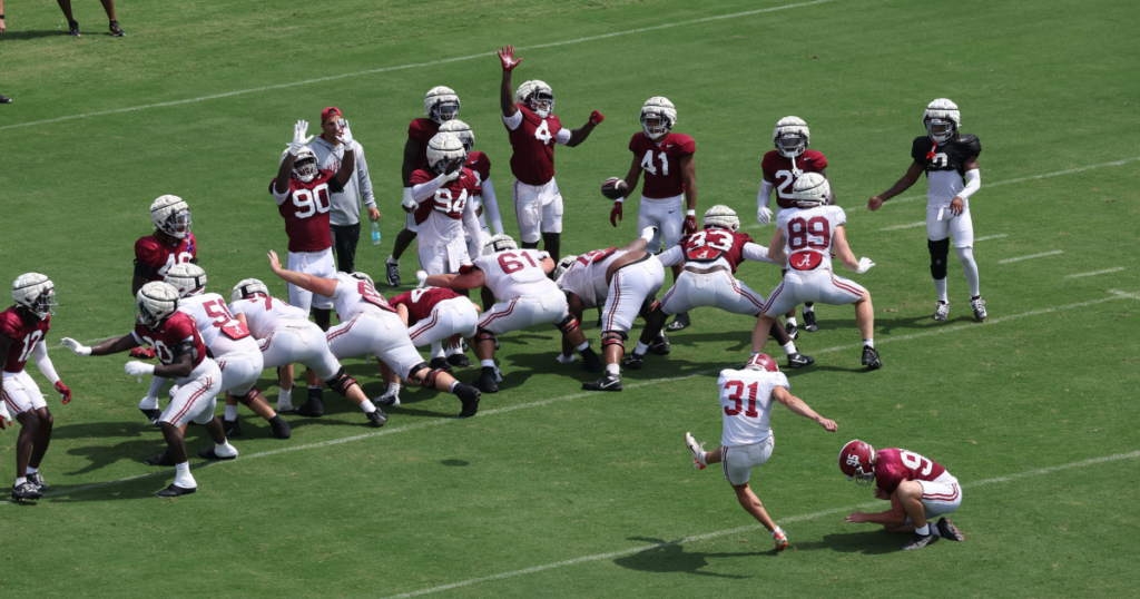 Alabama PK Conor Talty