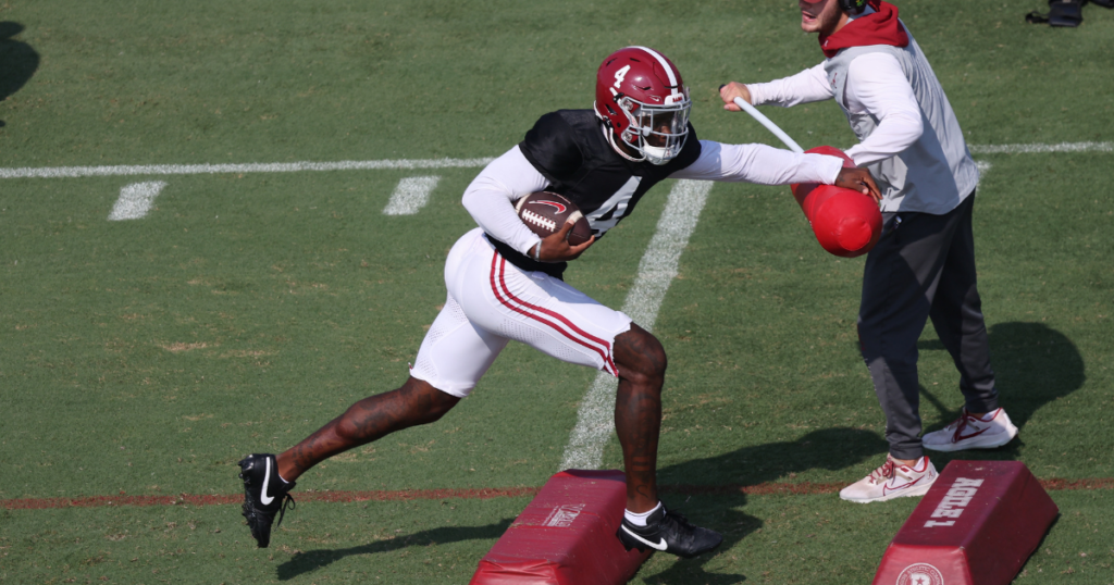 Alabama QB Jalen Milroe