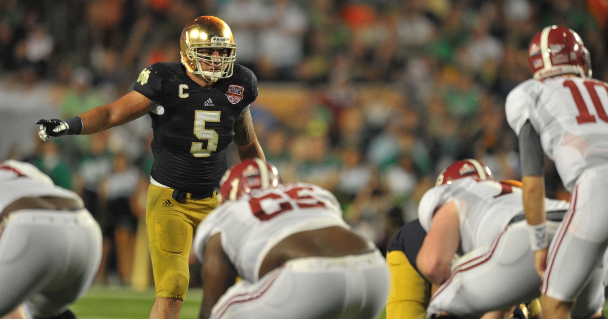 Notre Dame legends Manti Te'o, Todd Lyght make 2026 College Football Hall of Fame ballot