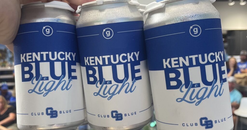 Club Blue x Gravely NIL Beer - Kentucky Blue Light