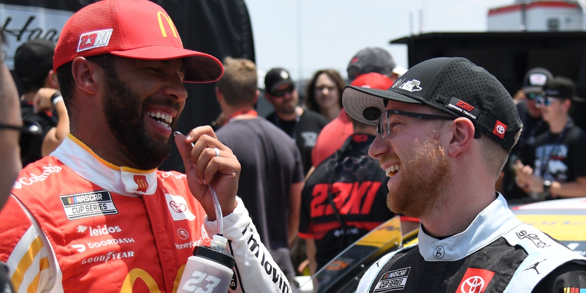 23XI roasts Bubba Wallace, Tyler Reddick with Coldplay concert kiss-cam scandal troll