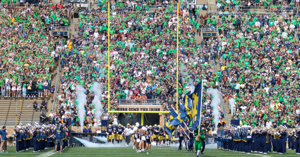 Notre Dame football announces kickoff times, TV information for 2025 home games