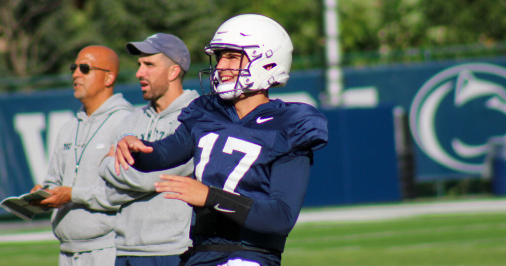 Nittany Lions quarterback Ethan Grunkemeyer. (Pickel/BWI)