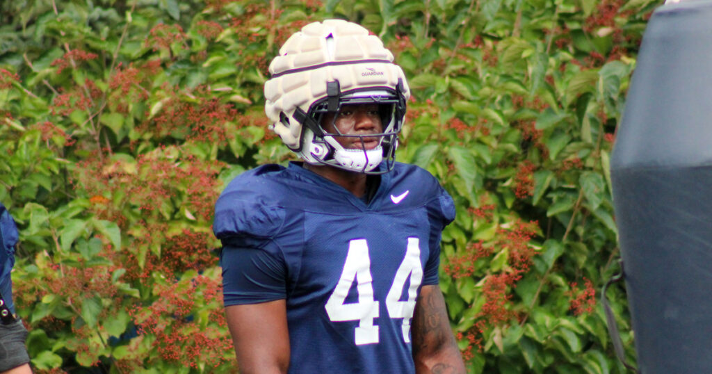 Nittany Lions defensive end Jaylen Harvey. (Pickel/BWI)