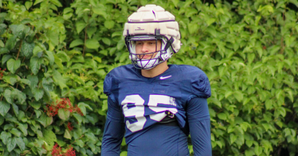 Nittany Lions defensive end Jordan Mayer. (Pickel/BWI)