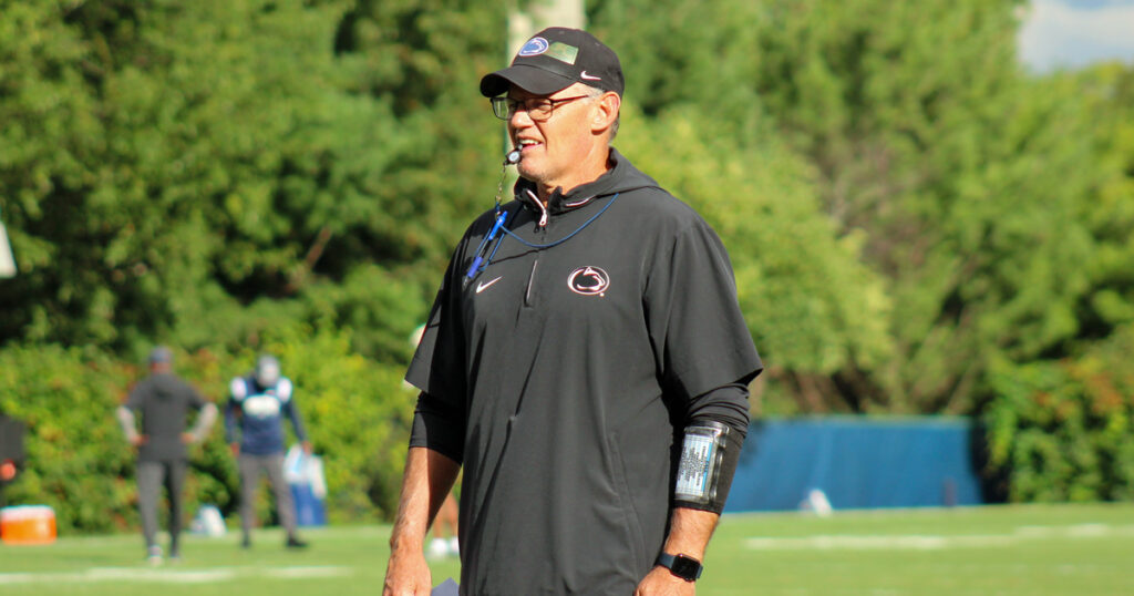 Nittany Lions defensive coordinator Tom Allen. (Pickel/BWI)