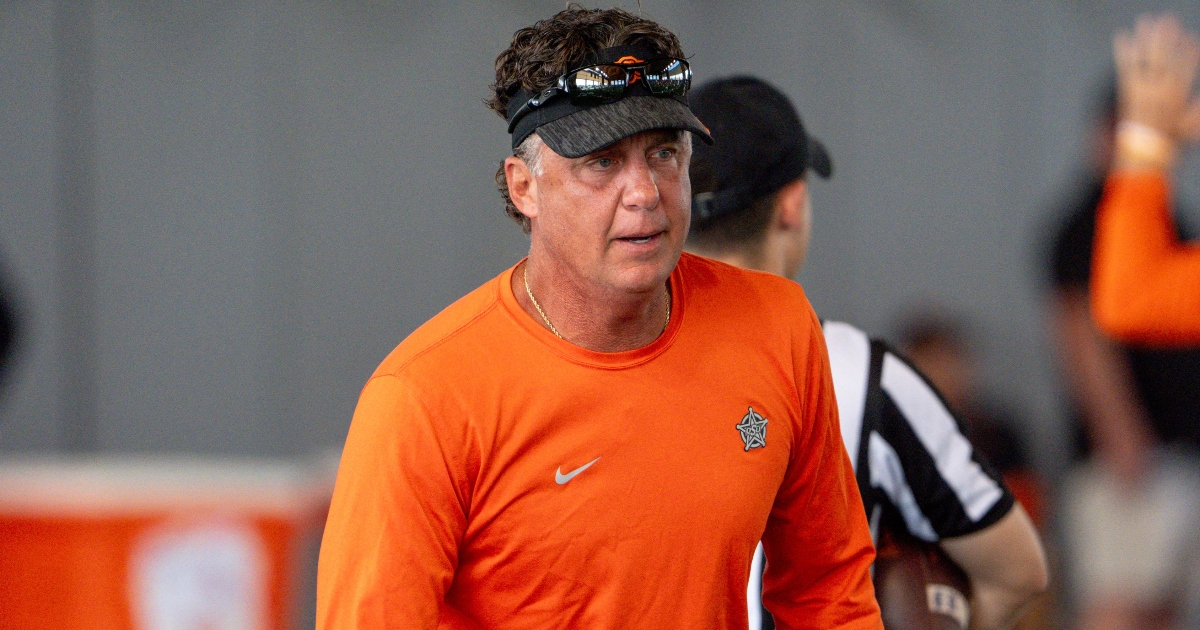 Mike Gundy in a standoff with Oklahoma State over way forward for teaching contract