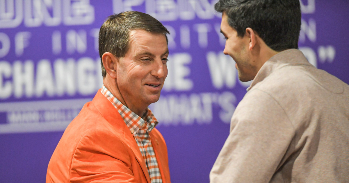 Graham Neff talks about building Dabo Swinney’s squad and using the transfer portal