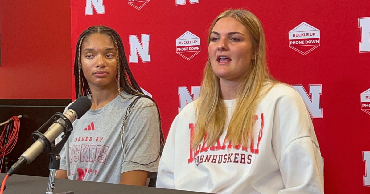 Leyla Blackwell, Taylor Landfair settle into Nebraska Volleyball