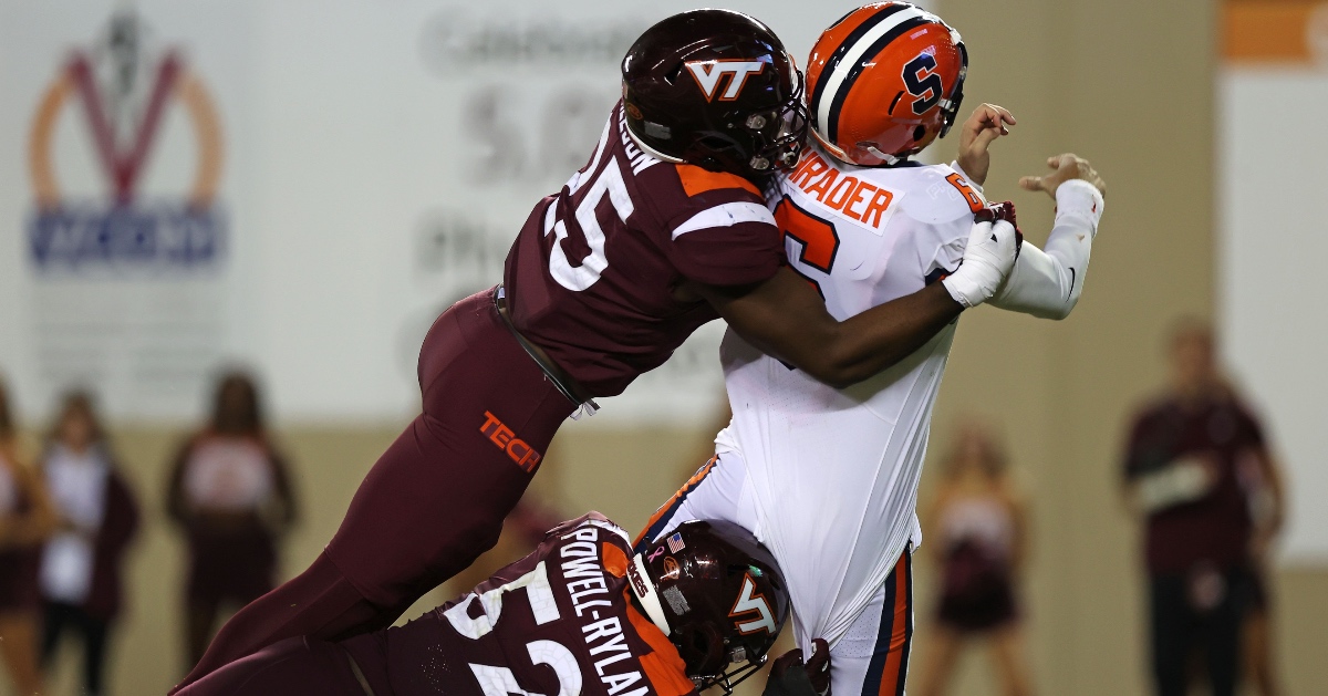 Chris Marve explains how Virginia Tech implemented a strong pass rush