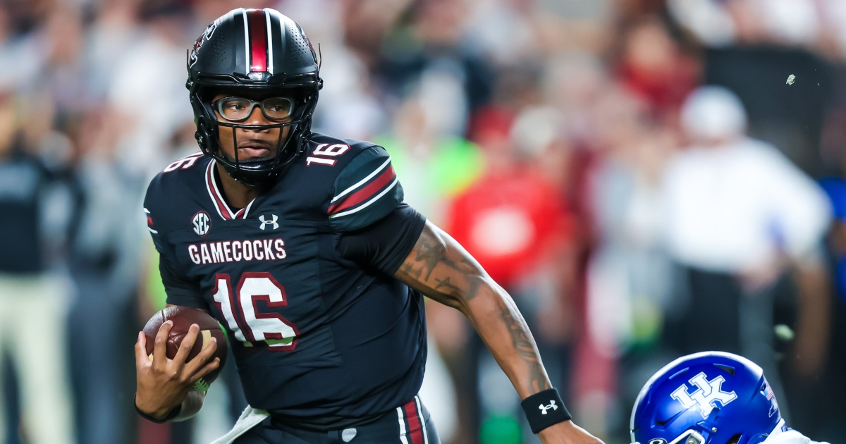 LaNorris Sellers injury update: Latest on South Carolina QB for second half against LSU