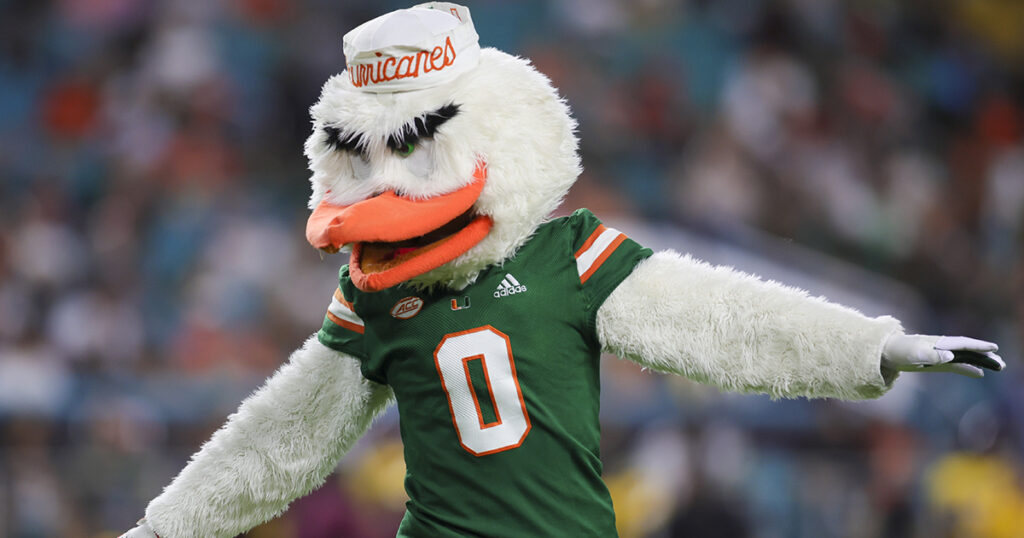 Miami Hurricanes mascot