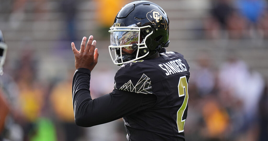 Colorado QB Shedeur Sanders vs. North Dakota State