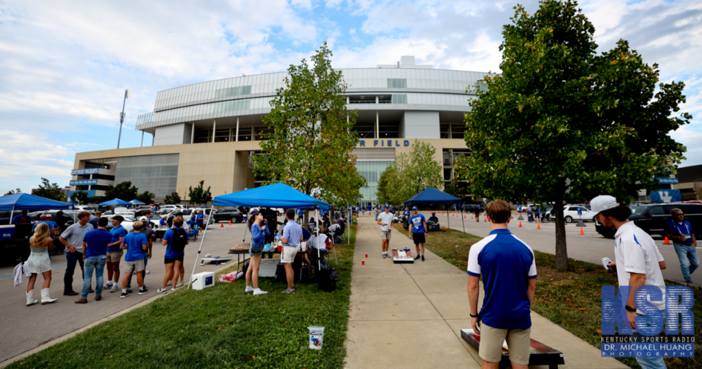 Kroger Field before a Kentucky Football game - Dr. Michael Huang, Kentucky Sports Radio