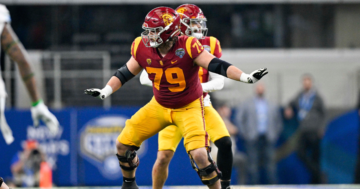 USC C Jonah Monheim selected in 2025 NFL Draft