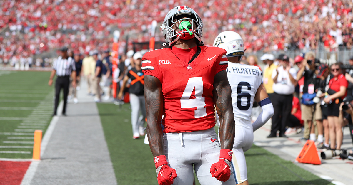 Jeremiah Smith of Ohio State will be 'best receiver ever' per Geno Smith