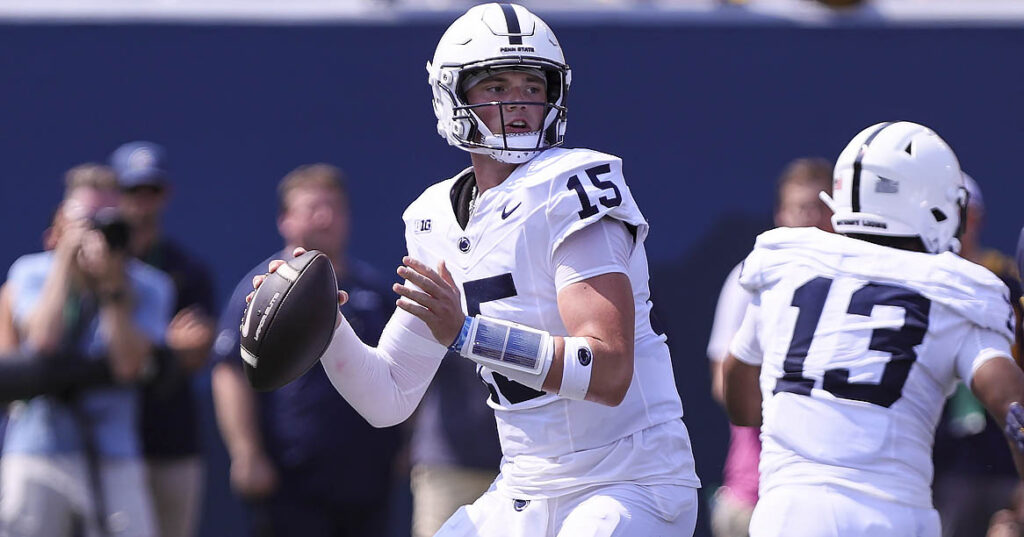 Penn State quarterback Drew Allar