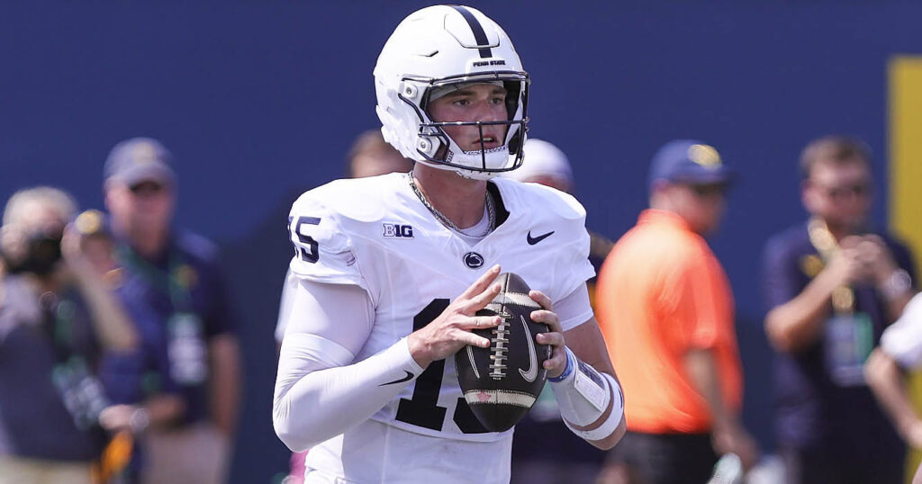 Penn State quarterback Drew Allar