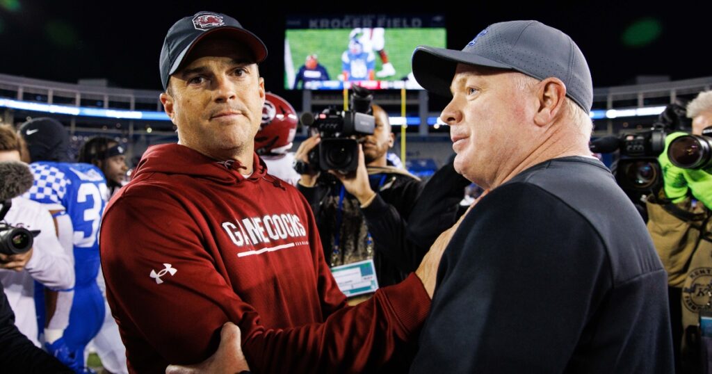 Shane Beamer, Mark Stoops, South Carolina, Kentucky