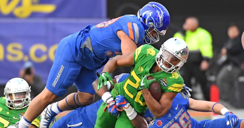 Oregon Boise State football